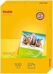 Kodak Photo Paper 180GSM 100 Sheets Gloss Instant Dry 4R (4 x 6) Photo Paper