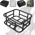 RAYMACE Rear Rack Bike Basket with 