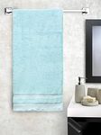 Spaces Hygro Cotton Bath Towel Blooms Softer When Washed Ultra Absorbency Dries You Quicker 600 GSM Light Green Cotton Towels for Bath