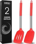 2 Pack Silicone Spatulas Turners, S