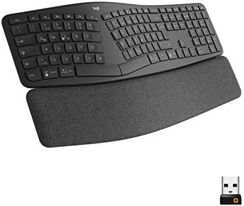 Logitech Ergo K860 Ergonomic Split Keyboard, QWERTZ German Layout - Grey