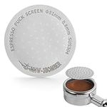 MHW-3BOMBER 51mm Espresso Puck Screen Metal Coffee Filter Reusable Espresso Filters for 51mm Portafilter Basket 0.8mm Thickness FG5580S-OS