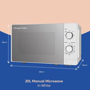 Russell Hobbs 20L Microwave Oven – White