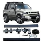 FTAPACCE 2PCS Deployable Running Boards Electric Power Side Steps Fit for 2 Door Defender 90 L663 2020-2024 Electric Side Steps Nerf Bars