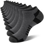 COOVAN 10 Pairs Mens Ankle Socks Me