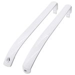 WR12X22148 Refrigerator Door Handle Set Replacement for GE Refrigerator Freezer Door Handle Replacement Replace WR12X20141, PS9864030, AP5949272, WR12X11010 fit gth18gbddrww