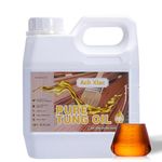 Ach Xlac 100% Pure Tung Oil for Wood Finishing, 32 oz Natural Pure Tung Oil with Good Penetration, Waterproofing Tung Oil for Wood Products, Perfect Food Safety Tung Oil for Furniture & Countertops