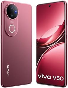 Vivo V50 5G (Rose Red, 8GB RAM, 256GB Storage) with No Cost EMI/Additional Exchange Offers