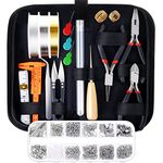 Paxcoo Jewellery Making Supplies Kit with Jewellery Tools, Jewellery Wires and Jewellery Findings for Jewellery Repair and Beading