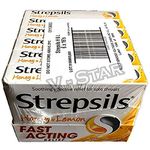 Full Box of STREPSILS (16 x 6 Boxes) (Honey & Lemon)