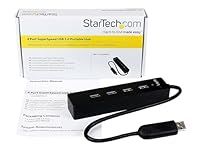 StarTech.com 4-Port USB 3.0 Hub wit