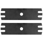 LEFITPA 2 Pack Replacement 753-06561 781-0080 Edger Blade for MTD 25B-550C000 25B-550C029 25B-550D200 25B-550229 25B-520J000 25B-520J029 25B-520K200 2008 Lawn Mower Models (9'' L x 2 1/2" W)