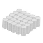 KARAN KING Unscented Tea Lights White, 8 Hour Long Burning TEALIGHT Candles - Long Lasting - Cotton Wicks - Smokeless (Weddings, Birthdays, Parties, Restaurants, Massage Parlors) (Pack of 100)