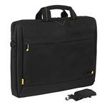 1202v2 14"-15.6" Shoulder Bag Laptop Case Black