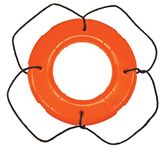TaylorMade Products USCG Polyethylene Foam Life Ring (24", Orange)
