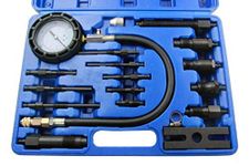 US PRO Tools 16pc Diesel Engine Cylinder Pressure Compression Tester Set 5387