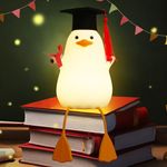 Preschool Graduation Gift Duck Night Light, FULLOSUN Graduation Gift for Kid Companion, Cute Animal Silicone Lamp with Timer Dimmable, 2024 Kindergarten Gift for Boy Girl