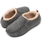 RockDove Men's Nomad Slipper with Memory Foam, Size 10/11 UK Men, Dove Gray