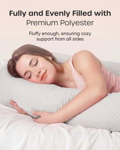 Nuliie U-Shaped Pregnancy Pillow – Purple Maternity Support Cushion