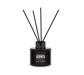 SIGNATURE SCENT Oud Wood Reed Diffuser 100ml with Reed Sticks Extra Strong Scent Long Lasting Aroma Home Set (Black)