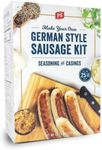 PS Seasoning German Style Sausage Kit - Includes Seasoning and Casings for up to 25 lbs of Meat, For Beef, Pork, Poultry, Wild Game