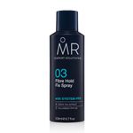 MR Fibre Hold Fix Spray (200ml). Paraben Free Texturising Spray, Medium Hold Volume Hairspray for Men, Texture Hair Spray with System-PPX, Vegan & Cruelty Free Men's Hair Styling Products