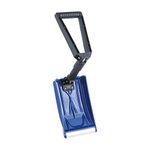 ORIENTOOLS Collapsible Snow Shovel with D-Grip Handle and Durable Aluminum Edge Blade, an Ideal Accessory for Your Car, Truck, Recreational Vehicle