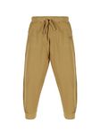 100% Cotton Track Pant for Boys and Girls, Khaki, 12-14Y