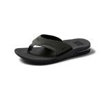 Reef Men's Fanning Flip-Flops Grey/Black, Size 10M