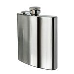 E FAST CE4 Stainless Steel Hip Flask - 8oz