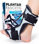 H. Plantar Fasciitis Relief Night Splint for Men and Women, Breathable Foot Brace for Heel Pain and Arch Support with Reinforced Aluminum Bar, Planter Facetious Achilles Sling & Dorsiflexion Stretcher