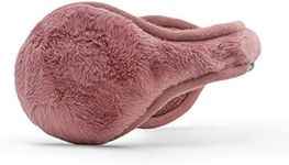 180s Women's Lush Soft Fleece Behind the Head Ear Warmers (One Size, Dusty Rose)