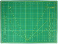 Self-Healing Cutting Mat, FOME A2 Size Cutting Mat 18x24in 5 Layer PVC Construction Double Sided Non-Slip 3mm Thick Professional Gridded Rotary Mat for Cutting, Sewing, Crafts and Cropping Photos