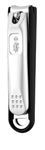 Beauté Secrets Curved Nail Cutter With Nail File, Anti-Splash Design, Stainless Steel, Ideal for Fingernail and Toenail, Ingrown Toe Nail Remover, Nail Clipper for Men Women