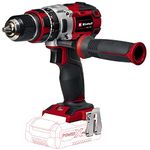 Einhell Power X-Change 60Nm Cordless Drill Driver - 18V Brushless 3-in-1 Combi Drill, Hammer Drill And Screwdriver - TE-CD 18 Li-i Solo Impact Drill With LED Light (Battery Not Included)