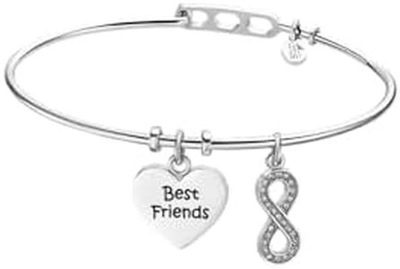 LOTUS STYLE Pulsera LS2036-2/5 Millennial Acero inoxidable 316l Corazón 64.60 mm Mujer