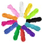 Paracord Cord 550 Multifunction Paracord Ropes 12 Colors 10 Feet Tent Rope Parachute Cord Outdoor Survival Rope Making Lanyards,Keychain,Carabiner,Dog Collar,Survival Camping Climbing (Pink Series)