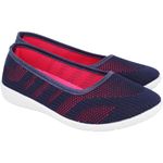 WALKAROO GY3404 Womens Belly Shoe for Casual Wear and Regular use - Navy Blue Pink