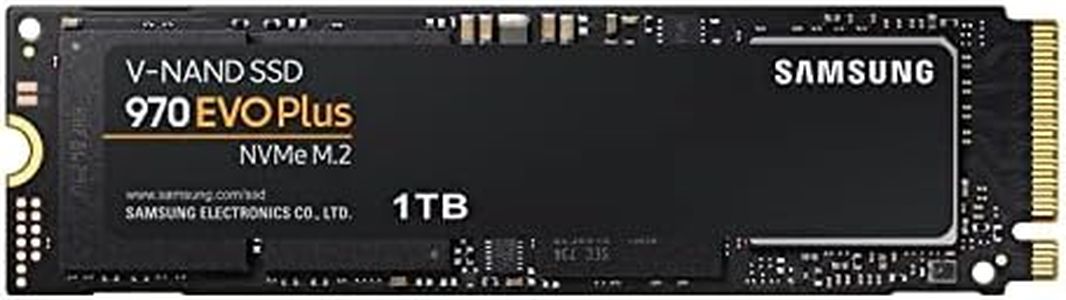 Samsung HD SSD 1TB 970 EVO Plus M.2 PCI Express 3.0 V-NAND MLC NVME MZ-V7S1T0BW, Solid State Hard Drive