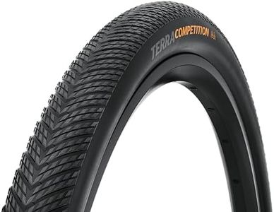 Continental Terra Competition - Black - Gravel Bike Tubeless Tire | Blurring the Line Between Road and Gravel - E25 Ebike Rated - 700x45-Grip-Trail