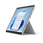 Microsoft Surface Pro 8: 13" Touchscreen Tablet (Intel Core i5/8GB RAM/512GB SSD/Windows 11 Home) Device Only - Platinum