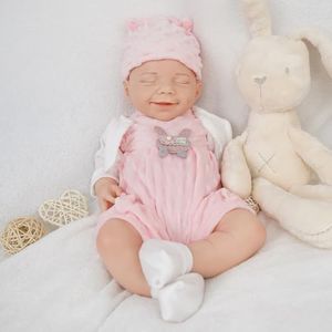 FemmeForm Girl 18 Inch, Silicone Reborn Baby Dolls, Realistic Baby Doll, Not Vinyl, Posable Newborn, Reborn Baby Dolls Silicone Full Body