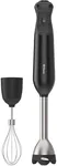 Vitamix 2-Speed Immersion Blender + Whisk Attachment, Professional-Grade Hand Blender with 350-Watt Motor and Stainless-Steel Blade, Black