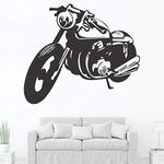 StickMe 'Mens Best Friend - Bike Decorative - Creative - Colorful - Wall Sticker ' -SM091 (Multi Colour, Vinyl - 100cm X 95 cm)