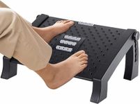 Agudo foot rest for office chair with massager leg feet resting stool foot rest under table for office home under desk foot rester for at Work from home office(1pcs) (Shape 2)