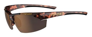 Track Sport Men & Women Sunglasses - Ideal For Baseball, Golf, Pickleball, Running and Tennis - Unisex Sunglasses, Tortoise (Brown Polarized Lens), Small-Large