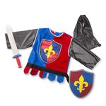 Melissa & Doug Knight Role Play Set | Medieval Knight Costume Pretend Play Dress-Up Costume Set For Toddlers And Kids Ages 3+