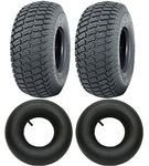 13x5.00-6 Grass Tyres & 13x5.00-6 Tubes TR13 Wanda 4Ply P332 Tires (Set of 2)