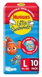 Huggies Little Swimmers Disposable Swim pants, Large, 10 Count Disney Character may be different