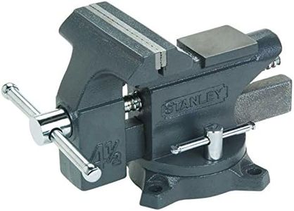 STANLEY Light Duty Bench Vice, 100 mm Size